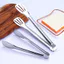 Thép không gỉ Ba Dây Bánh Mì Lưỡi Thực Phẩm Thịt Viên Bít Tết Lưỡi Thịt Nướng Lưỡi Dụng Cụ Nướng Bánh Nhà Bếp