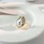 PNPIA- Nhẫn Ngọc Trai Mới Tuyên Bố Hình Dạng Nhẫn Có Thể Điều Chỉnh Cho Nữ Hàn Quốc Nhẫn Ngón Tay Trang Sức Thời Trang Nữ Tặng Đảng Phụ Kiện Sang Trọng