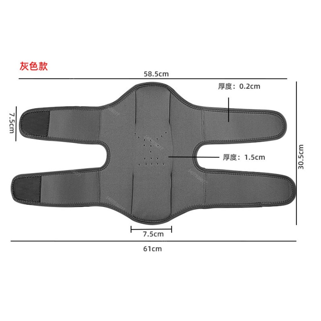 1 miếng đệm đầu gối thoáng khí dành cho nam và nữ đi bộ đường dài và leo núi tiện lợi, người già mang bánh chè tăng cường trên gác