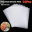 AMBU 3 / 5 / 10 Tấm Nhựa Thu Nhỏ, Phim Thu Nhiệt Mờ DIY, Giấy Phim Nghệ Thuật Thu Nhỏ Trong Suốt Cho Đồ Dùng Handmade Làm Tiệc Deco