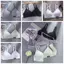Áo ngực Cotton IAPPORTUNIA, không có vòng thép Áo ngực mỏng màu trơn, thoải mái khi mặc đồ lót đẩy liền mạch thoáng khí