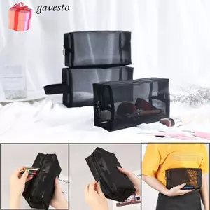 Túi đựng đồ trang điểm GAVESTO Túi vệ sinh nữ Túi xách Gói lưới