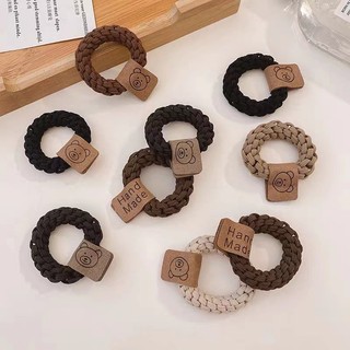 Dây cao su buộc tóc nữ đuôi ngựa, xoắn đầu, độ đàn hồi cao, phong cách lười, phụ kiện tóc ZT1S