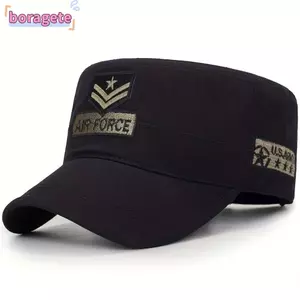 Mũ Cadet BORAGETE, Mũ bóng chày chống nắng thoáng khí, Mũ chống nắng thông thường có thể điều chỉnh ngoài trời thời trang cho nam giới