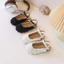 Giày Sandal Bé Gái Thiết Kế Lưới Thêu Hình Lá Phong Cách Hàn Quốc, Giày Rọ Trẻ Em Đế Mềm Chống Trượt Cao Cấp