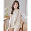 Phụ Nữ Mùa Xuân Chắc Chắn Áo Vest Đen Nữ Thường Ngày Không Tay Áo Blazer Trang Phục