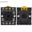Belleshopp Đế Rơle PF113A Ổ cắm điện 11 chân cho thời gian JQX-10F JTX-2C