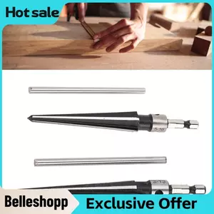 Belleshopp Garosa Côn Hex Mũi Khoan Chữ T Tay Cầm Cầu Chốt Lỗ 5‑16mm 3‑13mm 6 Sáo Cầm Tay 45 Dụng Cụ Khoan Thép Cho gỗ Nhựa Với