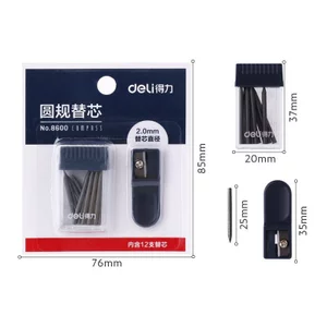 Deli 8600 La Bàn Bộ Dụng Cụ Vẽ Kỹ Thuật Sinh Viên Bộ Dụng Cụ Học Tập Đơn Giản Chì Có Thể Thay Thế KEJR