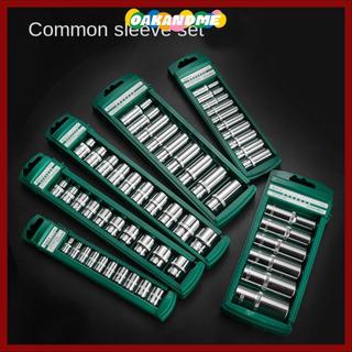 [Còn hàng] Ổ cắm lục giác OAKANDME, Bộ đầu cờ lê công cụ Ratchet bằng thép Chrome Vanadi, Ổ cắm dài ngắn Đai ốc sâu 1 / 4 3 / 8 1 / 2 Cờ lê tay áo