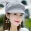 AqToCna Retro Beret Bé Gái Lưới Thoáng Khí Mũ Nồi Ngoài Trời Cắm Trại Mùa Hè Mũ Nồi Chống Nắng Mũ Nồi AqToCna