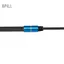 Apill Cáp chia âm thanh Cuifati 3,5 mm Tai nghe cặp đôi hợp kim nhôm có Mic mở rộng Bộ chuyển đổi Aux Nghe nhạc cùng nhau cho điện thoại Máy tính xách tay 30 cm Màu đen (Đen)
