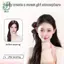 Kẹp Móng Vuốt Tổng Hợp Mềm Đuôi Ngựa Nối Dài Phong Cách Salon Cho Nữ Qui Thay Đổi Tóc Thường Ngày Sự Kiện Trang Trọng