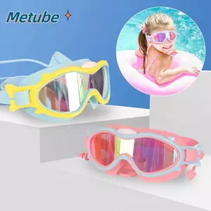 Kính mắt bơi lội METUBE 3-16 tuổi, Kính bơi trẻ em mùa hè dễ thương HD, Kính mắt chống nước lặn chống sương mù hoạt hình