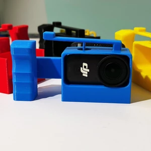 Thích hợp cho DJI NANO Camera hành động Bộ tay cầm chụp ảnh đường phố Cảm ứng chống phương Tây / Giá đỡ phát hành nhanh Vide cầm tay