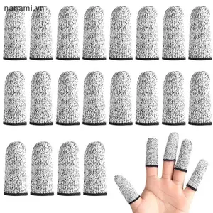 10 Cái Ngón Tay Chống Cắt Ngón Tay Bảo Vệ Ngón Tay Có Thể Tái Sử Dụng Nắp Ngón Tay [VN]