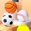 MAKY Trả Lại Tay Bóng Cổ Tay Thể Dục Bóng Xốp Cao Su Rebound Bóng Thể Thao Ngoài Trời Bóng Bouncy VN