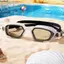 Kính bơi chống sương mù LACYESUK, Kính bơi bằng silicon mềm chống vỡ, Thoải mái kín nước Unisex-Người lớn HD Kính nhìn rộng Bền trong suốt Sử dụng trong nhà