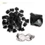 PNPIA- 50 Chiếc Lưới Tóc Co Giãn Gói Tóc Vô Hình Hairnet Lưới Bun Tóc 30 / 50 / 60CM Phụ Kiện Tóc