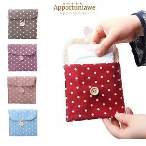 Túi đựng khăn ăn vệ sinh IAPPORTUNIA Cô gái tổ chức du lịch Mini