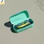 < YEI > Hộp đựng kính bơi bằng silicon không trầy xước Túi đựng kính mắt chống bụi thoáng khí để bơi lội đi bộ đường dài mới