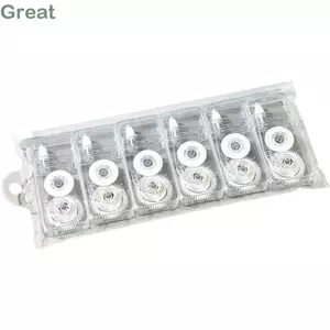 TUYỆT VỜI 6 Cái / bộ Băng chỉnh sửa, Băng phủ im lặng màu Gradient dung tích lớn 36M, Văn phòng phẩm chỉnh sửa im lặng đa chức năng Văn phòng phẩm Trường học Văn phòng