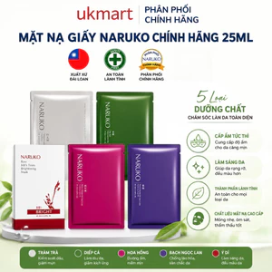 Mặt nạ giấy NARUKO nội địa Đài Loan 1 miếng lẻ