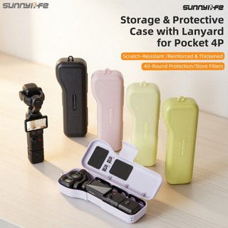 Dành Cho DJI OSMO Pocket 4P Hộp Bảo Vệ Cầm Tay Chống Rơi Có Bộ Lọc Camera Pocket 4 Pro Phụ Kiện