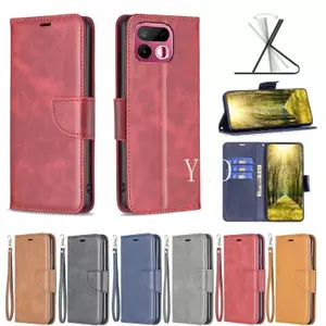Ốp YJD Cho Realme 16T Khe Cắm Thẻ Da Màu Trơn Chống Rơi Vỏ Điện Thoại
