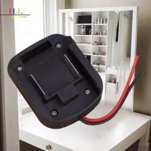 HL Cho 21V 18V Li-ion Bộ Chuyển Đổi Pin DIY Đầu Nối Cáp Đầu Ra Bộ Chuyển Đổi BL1830 BL1840 BL1850 Cho Máy Khoan Điện LMWU