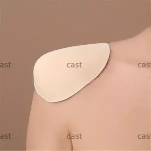CAST 2 Cặp Miếng Lót Vai Bọt Biển Tiện Lợi DIY Trang Phục Cho Áo Sơ Mi Phù Hợp Với Áo Khoác Vai Miếng Lót