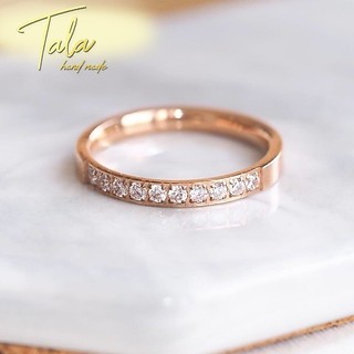 Women's Titanium Steel Wedding Ring by Tala Jewelry VN
