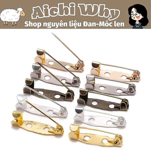 Ghim cài áo/Pin gài áo (10 cái) - Dụng cụ Hamdmade