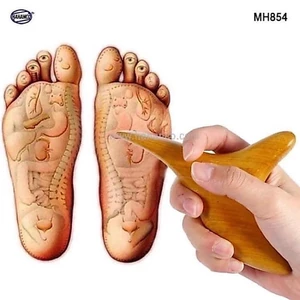 Cây ấn huyệt chân, cưu gỗ khai huyệt cổ -vai -gáy- chân