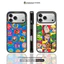 Ốp điện thoại từ tính lưới Anime vui nhộn cho iPhone 16 Plus 17 16 15 14 13 12 17Pro Max 17Air Ốp lưng bảo vệ chống sốc