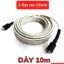Dây rửa xe, 10, 15, 20, 30m, Dây rửa xe áp lực cao ren 22mm( LOẠI 1)