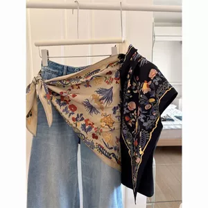 Milyfashion Triangle Print Fart Rèm In Hoa Phù Hợp Đa Năng Y2K Phong Cách Mới Mùa Hè TAOM