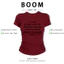 BOOM Áo Baby Tee Nữ Cotton Ôm Body-Áo Thun Ngắn Tay Y2K In Hình PhongCách Mùa Hè, Cổ Tròn Hàng Đầucách hàn quốc phong528