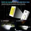 MAKY 2500W H1 Bóng Đèn Pha LED CSP Cho Đèn Pha Ô Tô H1 Đèn Không Quạt Tự Động Diode Sương Mù Đèn 12V Trắng Ô Tô 24V VN