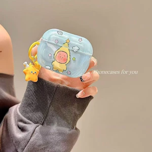 Hộp đựng tai nghe hình ngôi sao dài có sẵn Thích hợp cho Airpodpro thế hệ thứ 3 Niche Phong cách mới Thích hợp cho Airpods4 Sốc trọn gói @