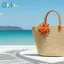 GHX Mô Phỏng Tóc Phong Lan Bohemian Beach Resort Bên Kẹp Tóc Ảnh Bầu Không Khí Bướm Phong Lan Phụ Kiện Tóc VN