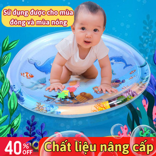 Thảm nước bơm hơi cho bé Bunnies miếng lót chịu lực tốt bảo vệ bé trong thời tiết nóng 2 size
