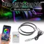 Đèn LED RGB Viền Nội Thất Ô Tô USB 64 Màu – APP Điều Khiển Nháy Theo Nhạc – Nhiều Chế Độ Trang Trí Xe Hơi