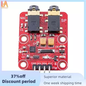Mô-đun vô tuyến FM 76-108.0 MHz Bộ thu phát sóng FM Mô-đun thu phát điều chế tần số FM