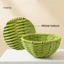 Nhà chim nhỏ Parakeet Nest cho lồng – Khung nhựa chống nhai Tổ ngủ treo ấm cúng có thể giặt được với thiết kế mây dệt và móc kim loại Hoàn hảo cho chim cưng