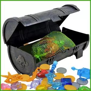 Cướp Biển Kho Báu Ngực Cướp Biển Kho Báu Ngực Hộp Bảo Quản Đồ Chơi Trang Trí Cướp Biển Ngực Cướp Biển Tập Hợp Ủng Hộ wipqsvn