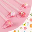 Phong Cách Mới Sakura Ống Hút 10 Mm Thủy Tinh Mũ Rơm Đào Dòng Stanley Ống Hút Chống Bụi Cắm GJKL
