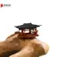Tượng nhỏ Pavilion Cây cảnh Nament Trang trí sân vườn Tượng phong cảnh vi mô Mô hình Gazebo Zen Đồ dùng sân vườn Sân Roery VN