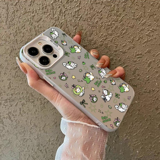 Ốp Điện Thoại Mèo Con Dễ Thương Tương Thích Cao Cấp iPhone 8Plus 15ProMax Hợp Thời Trang 14Plus 13ProMax Cá Tính 16Pro 12ProMax Sáng Tạo 11 XR 17ProMax Ốp Bảo Vệ Chống Sốc Chống Sốc