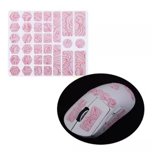 Btsg EsportsTiger DIY Chuột Đàn Hồi Chống Trơn Trượt Tinh Tế Tay Cầm Bên Cho Chuột Chơi Game Miếng Lót Chống Mồ Hôi Da Không Có Mou